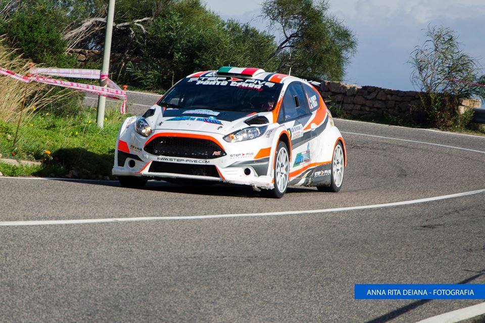 Maurizio Diomedi e Mauro Turati con la Fiesta R5
