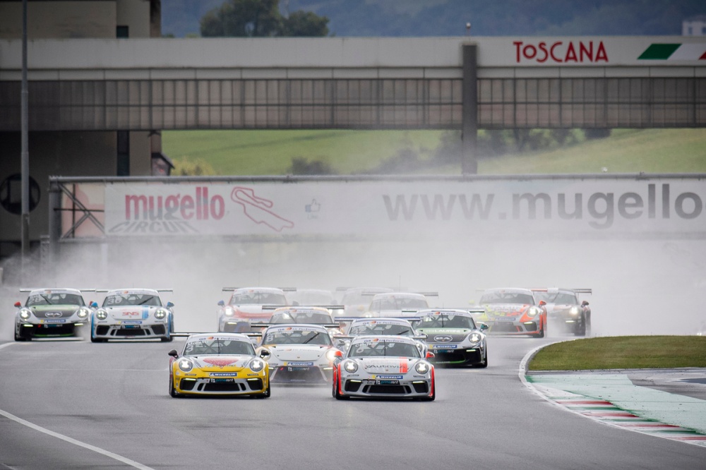 MUGELLO PARTENZA PORSCHE CARRERA CUP ITALIA