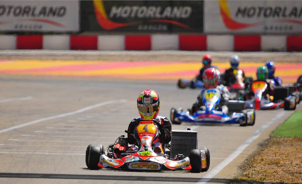 PEDRO HILTBRAND SU CRG-MAXTER CAMPIONE DI SPAGNA IN KZ2