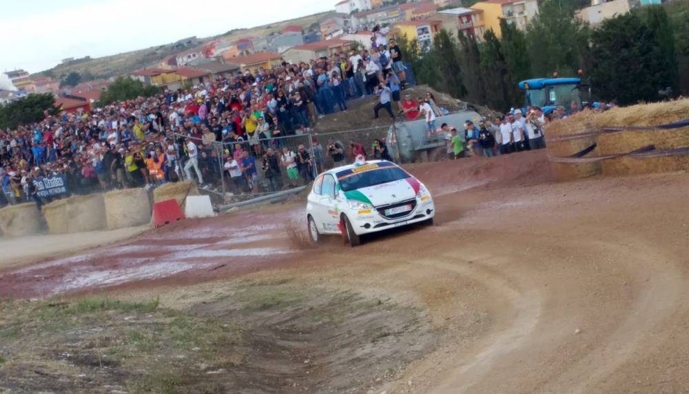 Andolfi WRC 3 leader Ittiri Arena Show