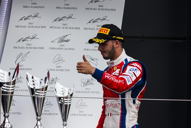 Antonio Fuoco Gp3 Series Silverstone 2016