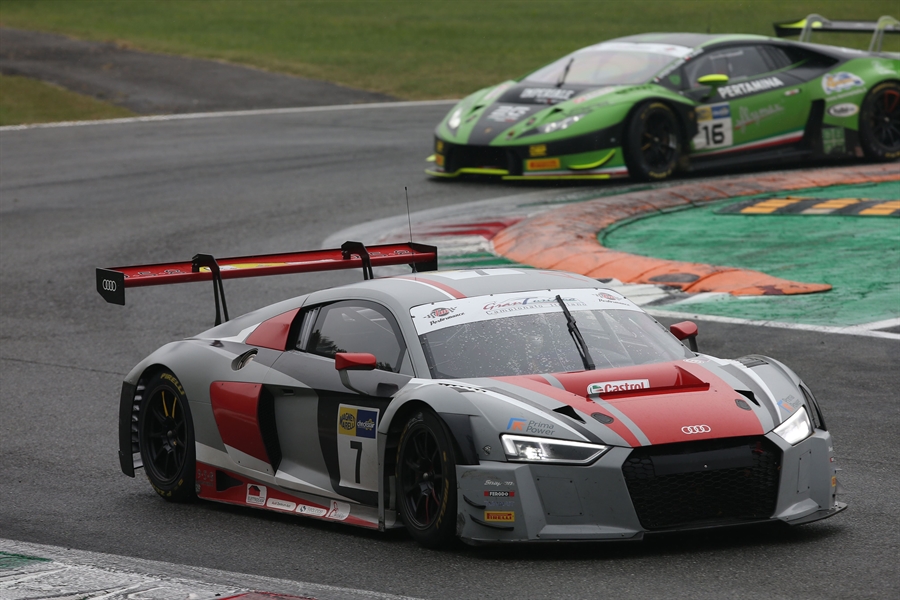 Bar Baruch e Mattia Drudi, Audi R8 LMS