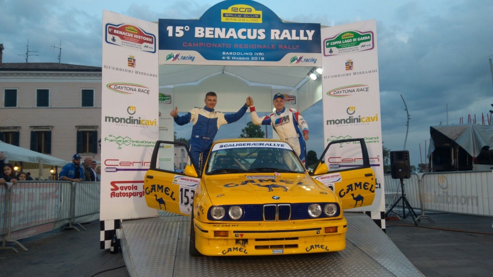 Denis Tezza e Paolo Scardoni, sulla BMW M3