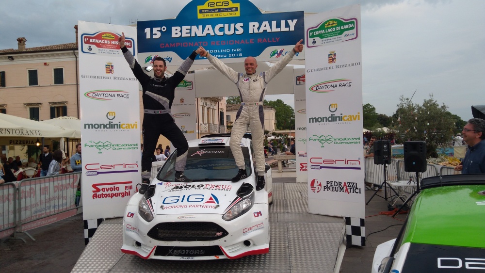 benacus rally Rudy Andriolo e Andrea Saioni