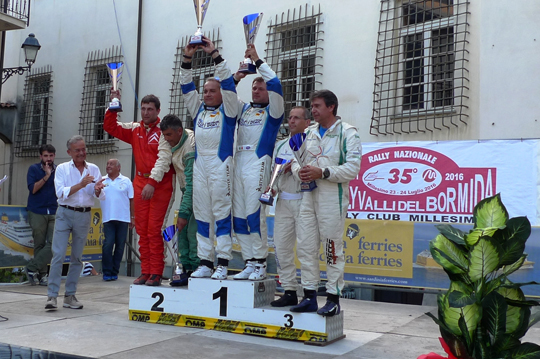 PODIO 35° RALLY VALLI DEL BORMIDA