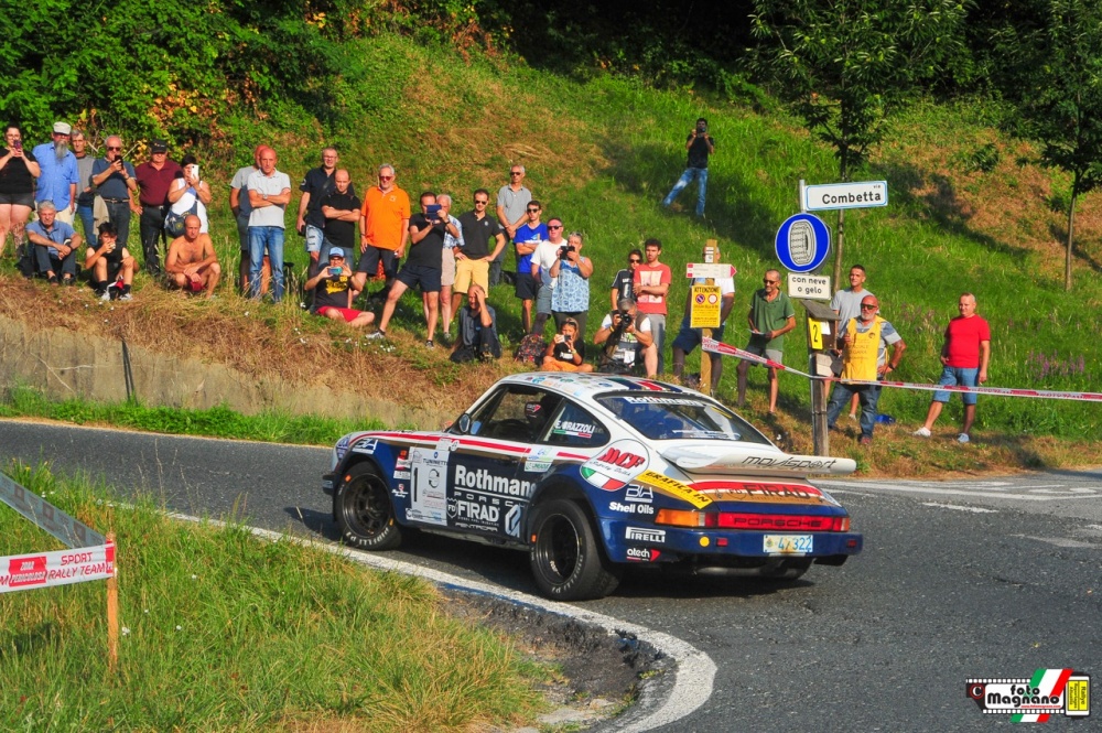 Brazzoli - Barla su Porsche 911 SC foto Magnano