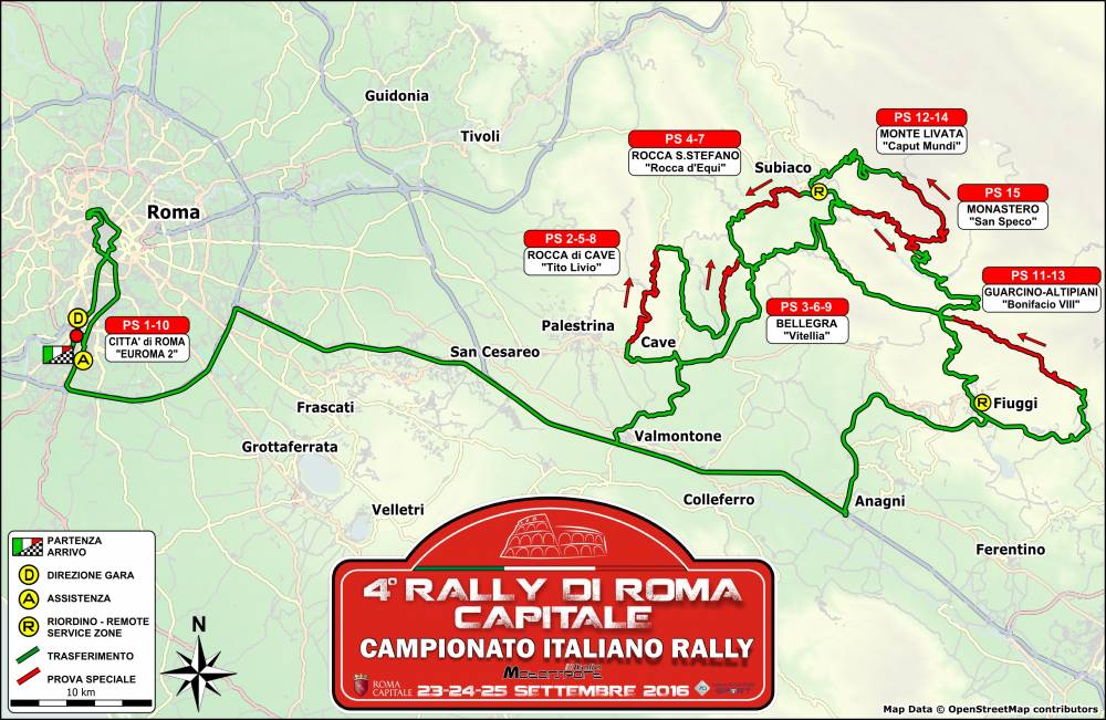 PERCORSO IN CARTINA
