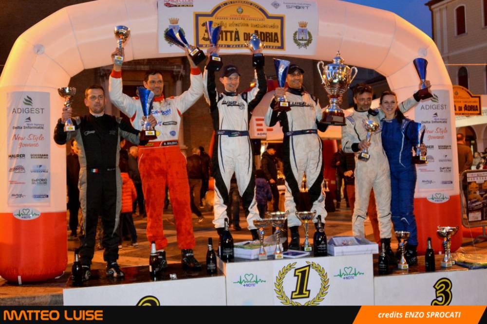 podio adria rally