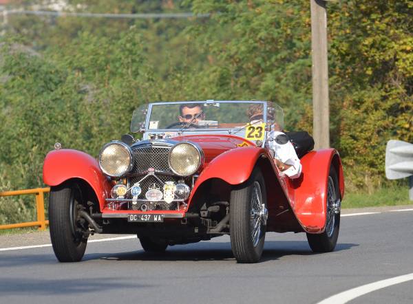 Dall´Agata-Lontani su Jaguar SS 100