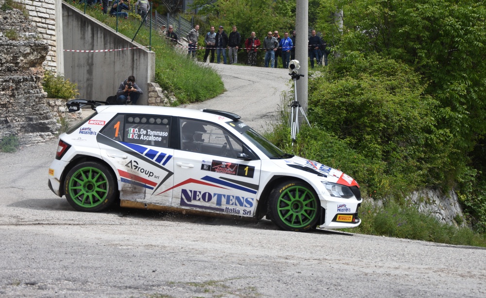 Damiano De Tommaso e Giorgia Ascalone su Skoda Fabia R5