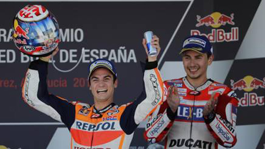 Dani Pedrosa Marc marquez