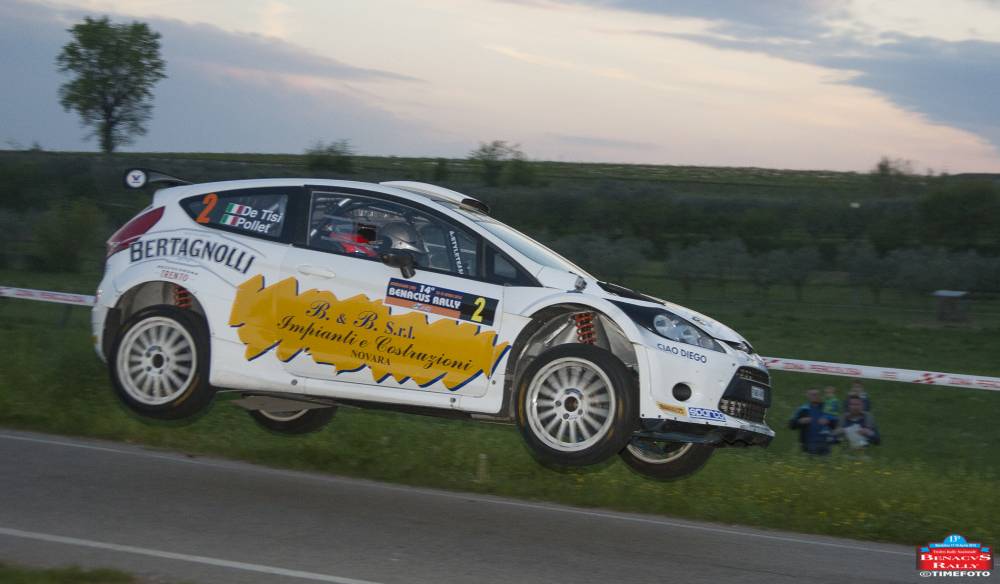 De Tisi-Pollet Vincitori 14° Benacvs Rally su Ford Fiesta S2000