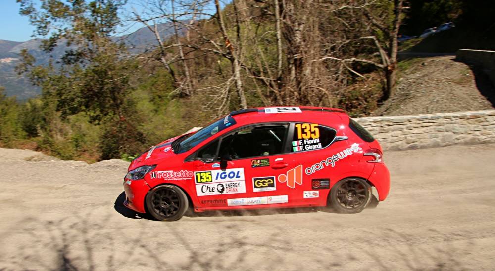 Fiorini-Girardi Peugeot 208 R2 Rally Tour de Corse