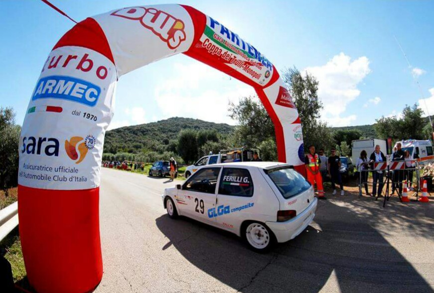 Gabriele Ferilli (U.S. Casarano Rally Team) Coppa dei Trulli ´16
