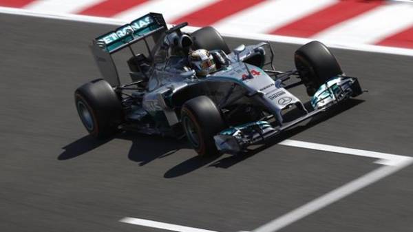 HAMILTON GP SPAGNA ´14