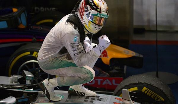 hamilton - gp singapore