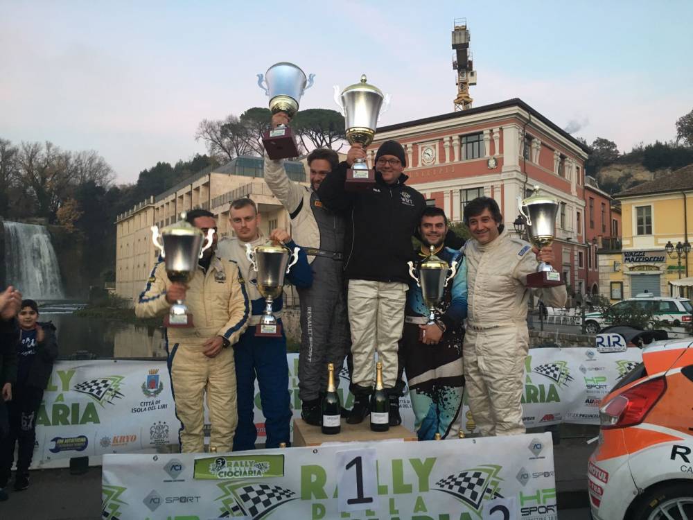 il podio finale - premiazione