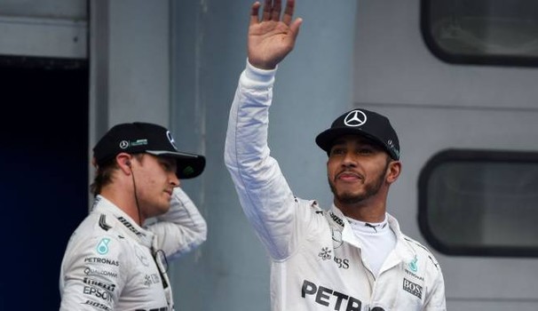 LEWIS HAMILTON E NICO ROSBERG - SEPANG