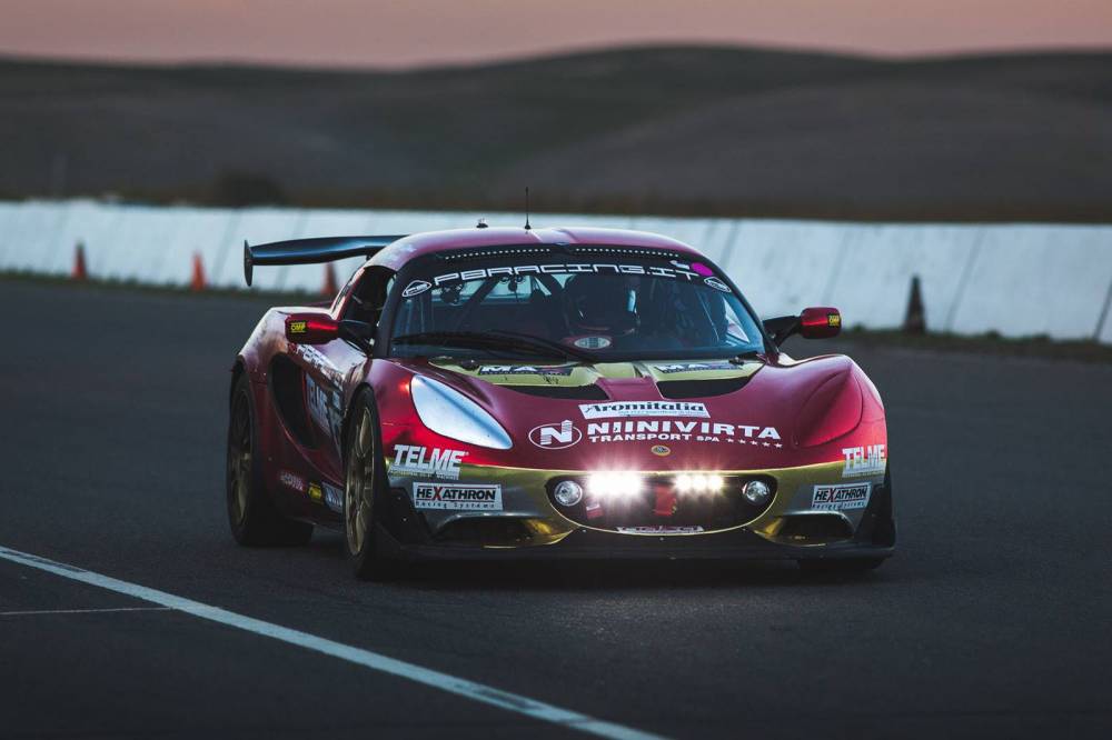 Lotus Elise Cup PB-R - 25H Thunderhill 2016