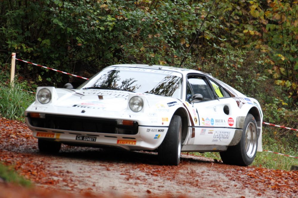 LUCKY CAZZARO FERRARI 308 GTB - RALLY HISTORIC VALSUGANA