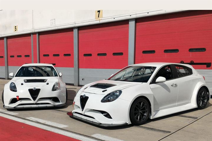 ALFA ROMEO GIULIETTA QV SFORNATE DALLA BACCI ED AUTOFFICINA RALLY