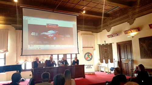 presentazione 1000 miglia rally