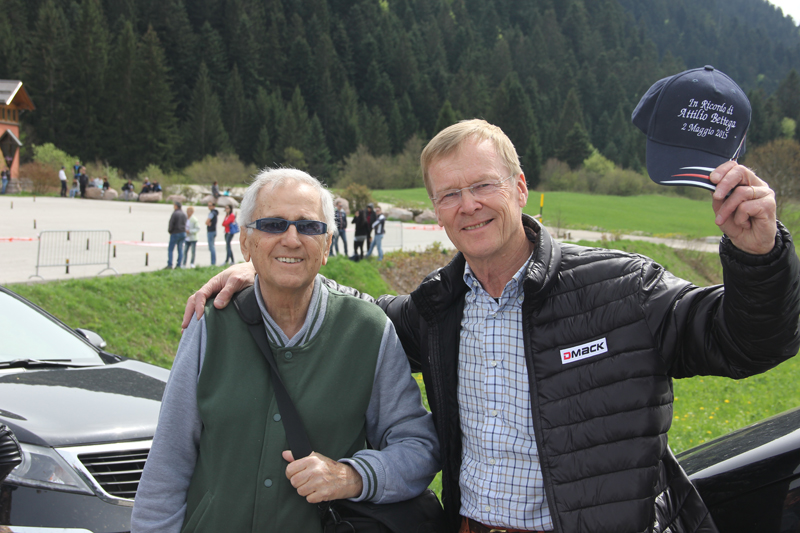 PIERO COMANDUCCI CON ARI VATANEN