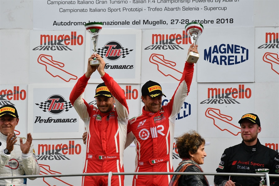 PODIO GARA 1 MUGELLO