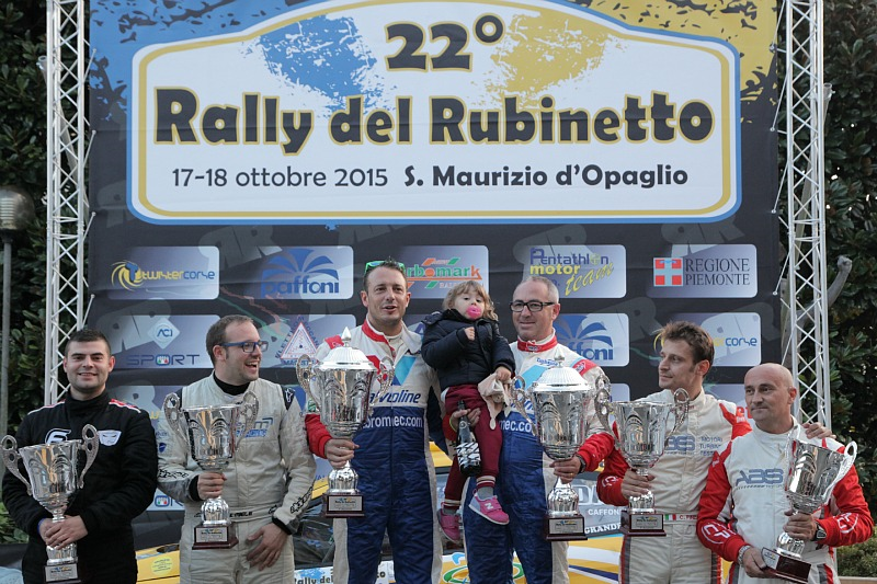 podio rally del rubinetto ´15