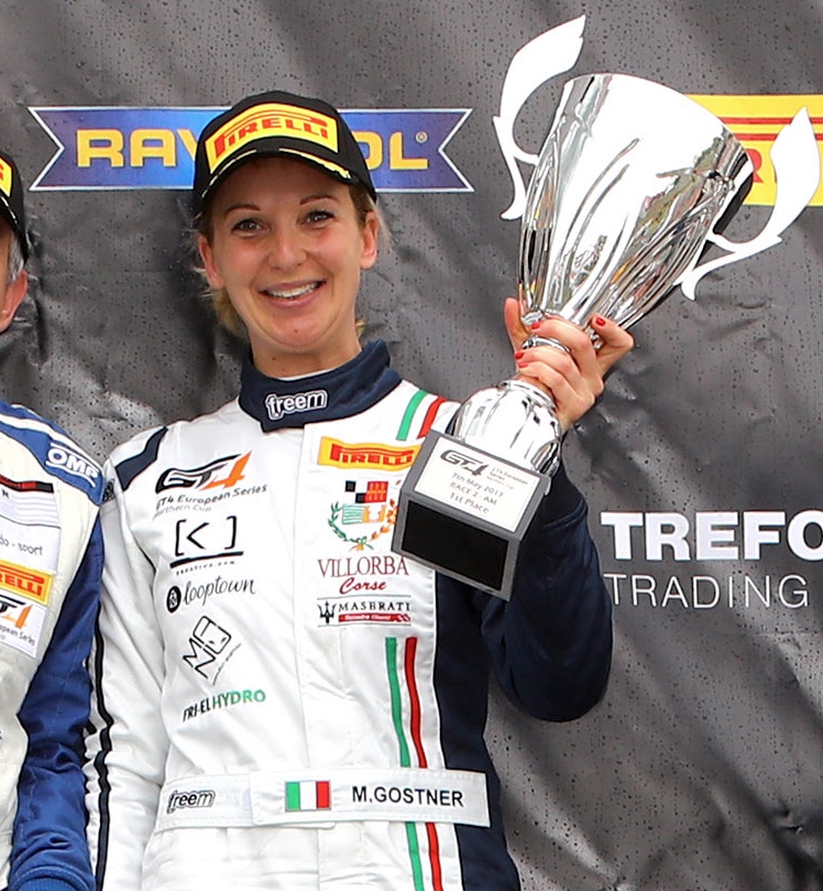 SVC ManuelaGostner win race2 BrandsHatch