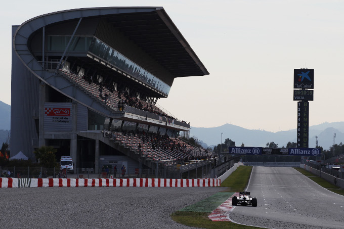 Team Trident Test GP3 Series Barcellona